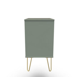 Fuji 3 Drawer Chest In Reed Green (Ready Assembled) - thumbnail 2