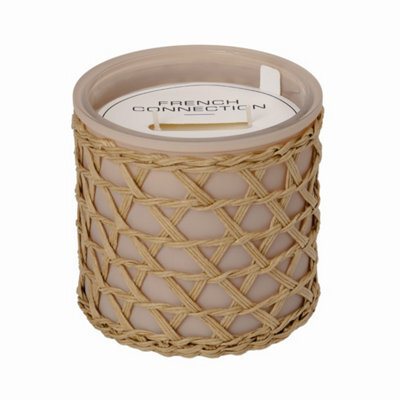 French Connection Large Scented Candle Jar - Bergamot And Jasmine - image 1