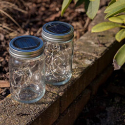 Valuelights Solar Black Outdoor Lantern - thumbnail 3