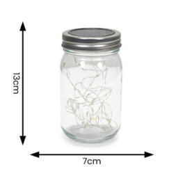Valuelights Solar Black Outdoor Lantern - thumbnail 6