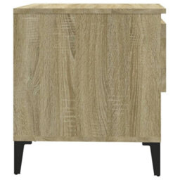 Berkfield Side Tables 2 Pcs Sonoma Oak 50X46X50 Cm Engineered Wood - thumbnail 9