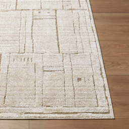 Livabliss Elle Decor Alba-Modern Taupe Brown Graphic Living Dining Bedroom Rug 200 X 275 Cm Easy Care, Non Shedding - thumbnail 5