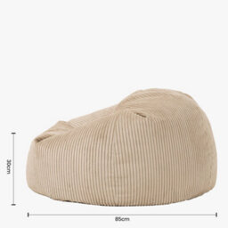 icon Kingston Beanbag Corduroy Natural Beige - thumbnail 9
