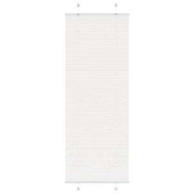Walplus Pleated Blind White 70X200 Cm Fabric Width 69.4 Cm Polyester - image 1