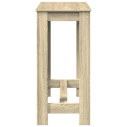 Berkfield Bar Table Sonoma Oak 102X50X103.5 Cm Engineered Wood - thumbnail 5