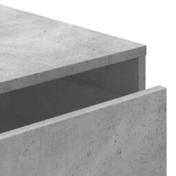 Walplus Corner Chest Of Drawers Concrete Grey 40X41X76 Cm Engineered Wood - thumbnail 8