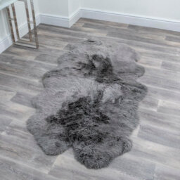 Native Natural Luxurious Quad New Zealand Sheepskin Rug - thumbnail 1