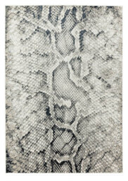 Grey Modern Animal Easy To Clean Living Room Bedroom & Dining Room Rug-80Cm X 150Cm - thumbnail 6