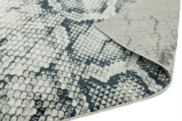 Grey Modern Animal Easy To Clean Living Room Bedroom & Dining Room Rug-80Cm X 150Cm - thumbnail 5