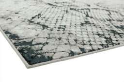 Grey Modern Animal Easy To Clean Living Room Bedroom & Dining Room Rug-80Cm X 150Cm - thumbnail 2