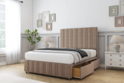 "Sloomy Langston Mink Plush Divan Bed Set No Drawers - 26"" Strutted & 12""  Footboard 3' Single" - thumbnail 3