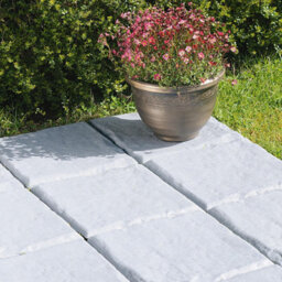 Gainsborough Set Of 4 Plastic Patio Blocks, 30Cm Square, Lightweight & Weatherproof Garden Paving - thumbnail 3