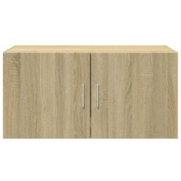 Berkfield Wall Cabinet Sonoma Oak 80X42.5X40 Cm Engineered Wood - thumbnail 4