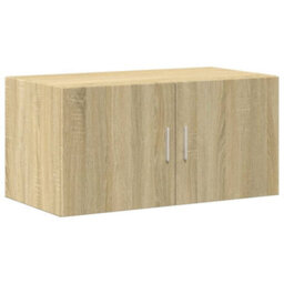 Berkfield Wall Cabinet Sonoma Oak 80X42.5X40 Cm Engineered Wood - thumbnail 2