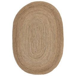 Beliani Rug Demirci Beige 160 X 230 Cm Jute - thumbnail 4