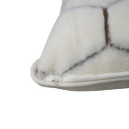Native Natural Cashmere Wool Pillow - Natural Hex - thumbnail 4