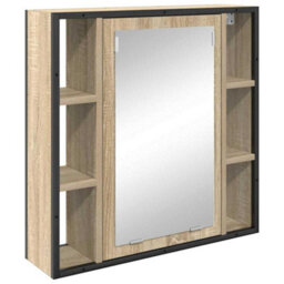 Walplus Bathroom Furniture Set 4 Pcs Sonoma Oak 33 X 33 X 185.5 Cm - thumbnail 5
