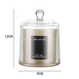 Darphe Lychee And White Tea Scented Soy Candle With Glass Dome - thumbnail 5