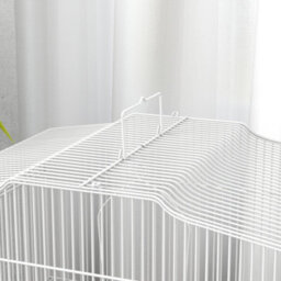 Pawhut 59Cm Large Bird Cage With Perches, Food Bowls, Swing, Blue - thumbnail 9
