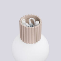 Sollux Lighting Halo Aluminum/glass Taupe 1 Lights Modern Wall Light - thumbnail 6