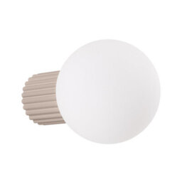 Luminosa Lighting Luminosa Halo Bathroom Wall Lamp Taupe 1X G9Ip44