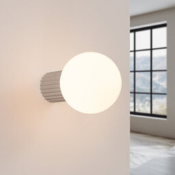 Sollux Lighting Halo Aluminum/glass Taupe 1 Lights Modern Wall Light - thumbnail 2