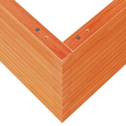 Berkfield Garden Planter Wax Brown 60X60X45.5 Cm Solid Wood Pine - thumbnail 8