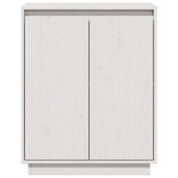 Vidaxl Sideboard White 60X34X75 Cm Solid Wood Pine - thumbnail 6
