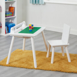 Liberty House Toys Kid's White Writing Multi-Purpose Table - thumbnail 3