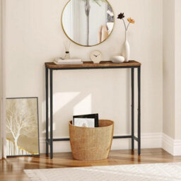 Console Table Entryway Table Industrial Compact Display Table Sofa Table - thumbnail 5