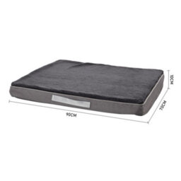 Living And Home Mood Washable Pet Bed With Plush Mat 90 X 70 Cm - thumbnail 5