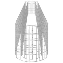 Berkfield Gabion Raised Bed Galvanised Iron 470X50X50 Cm - thumbnail 5