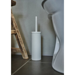 Smedbo Toilet Brush And Container With Square Wall Mount Plate - thumbnail 2