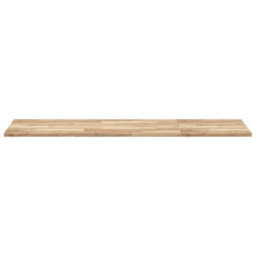 Berkfield Bathroom Vanity Top Untreated 140X50X2 Cm Solid Wood Acacia - thumbnail 3