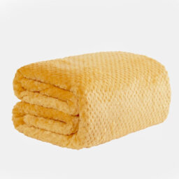 OHS Luxury Large Waffle Honeycomb Mink Warm Throw - thumbnail 2