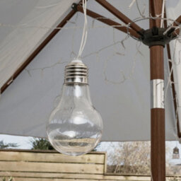 Outdoor Battery Operated Parasol Festoon Globe Lights Garden Umbrella Lighting - thumbnail 3