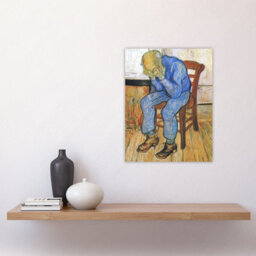 "Artery8 At Eternity's Gate Sorrowing Old Man Van Gogh Wall Art Poster Print 12X16""" - thumbnail 2