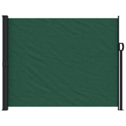 Berkfield Retractable Side Awning Dark Green 160X500 Cm - thumbnail 3
