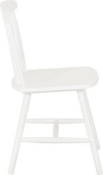 Seconique Emery Chairs Priced Per Pair Solid Pine In White - thumbnail 4