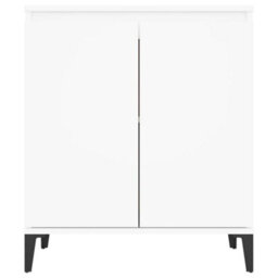 Berkfield Industrial Sideboard White 60X35X70 Cm Engineered Wood - thumbnail 5
