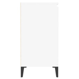 Berkfield Industrial Sideboard White 60X35X70 Cm Engineered Wood - thumbnail 6