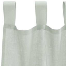 Berkfield Voile Curtains With Loops 2 Pcs Light Grey 140X225 Cm - thumbnail 5