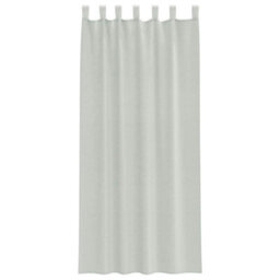 Berkfield Voile Curtains With Loops 2 Pcs Light Grey 140X225 Cm - thumbnail 4