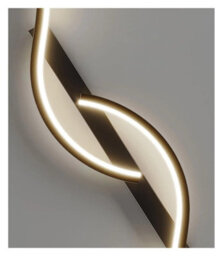 Amorly Modern Bedside Led Wall Lamp For Living Room Bedroom Stairs Minimalist Art Interior Led Wall Light Lights Fixture Home Decor Black - thumbnail 3