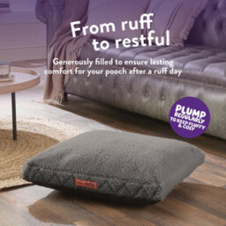 Slumberdown Paws For Slumber Sherpa Pet Bed, Light Grey, Small - thumbnail 3