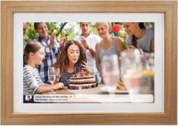 Denver Frameo Pff-1042Lw 10.1-Inch Digital Photo Frame With 16Gb Storage - thumbnail 2
