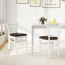 Upholstered Kitchen Chair Modern Dining Chair Set Of 2 - thumbnail 4