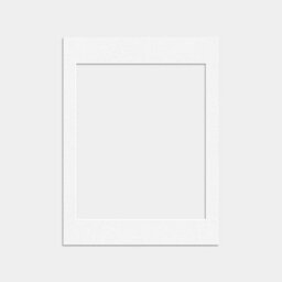 Ak Frames 16X12 White Picture Mounts To Fit 12X10 Aperture Size - Mount Board Only (No Frame Included) - thumbnail 1