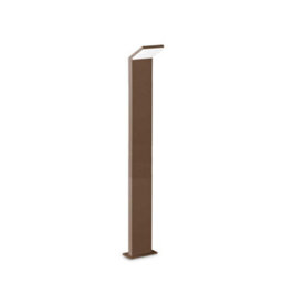 Ideal Lux Luminosa Style Integrated Led 100Cm Outdoor Bollard Coffee 1050Lm 3000K Ip54