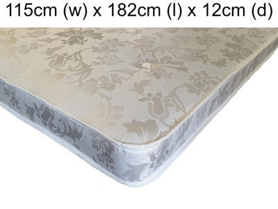 Save On Goods UK Spring Interior, Metal Action Replacement Sofabed Sofa Bed Settee Spring, 2 Fold,sprung Mattress (115Cm (W) X 182Cm (L) X 12Cm (Th - image 1